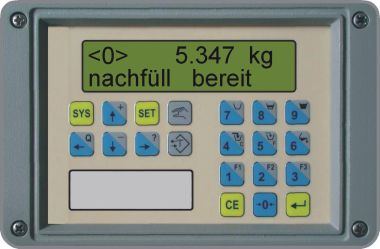 Wiegeelektronik mit Ethernet- & Profibusschnittstelle MWS21 Wägeindikator und Mehrkomponentenwiegeprozessor