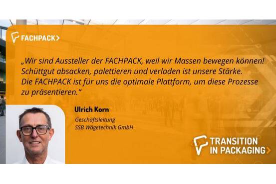 Let’s talk auf der Fachpack Nürnberg vom 24.09.-26.09.2024. Mit dabei auf der Fachpack, unsere Bruttowaage Multifill BE25 für sämtliche Schüttgüter. 