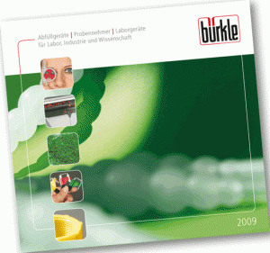 Der Bürkle Katalog 2009: Abfüllgeräte -  Probennehmer - Labo Der Bürkle Produktkatalog 2009 ist da!