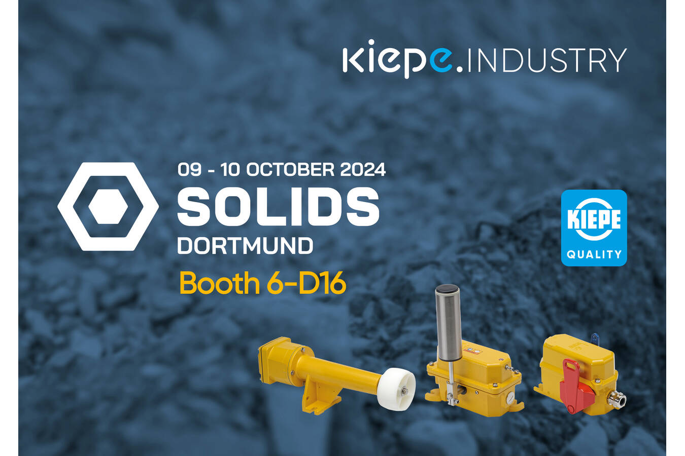 Neue Kiepe Produkte auf der Messe SOLIDS Dortmund, 9.+10. Oktober Melden Sie sich bei uns und sichern Sie Ihr gratis Solids-Ticket. 
Wir freuen uns auf Ihren Besuch und den Austausch auf der Messe mit Ihnen. 