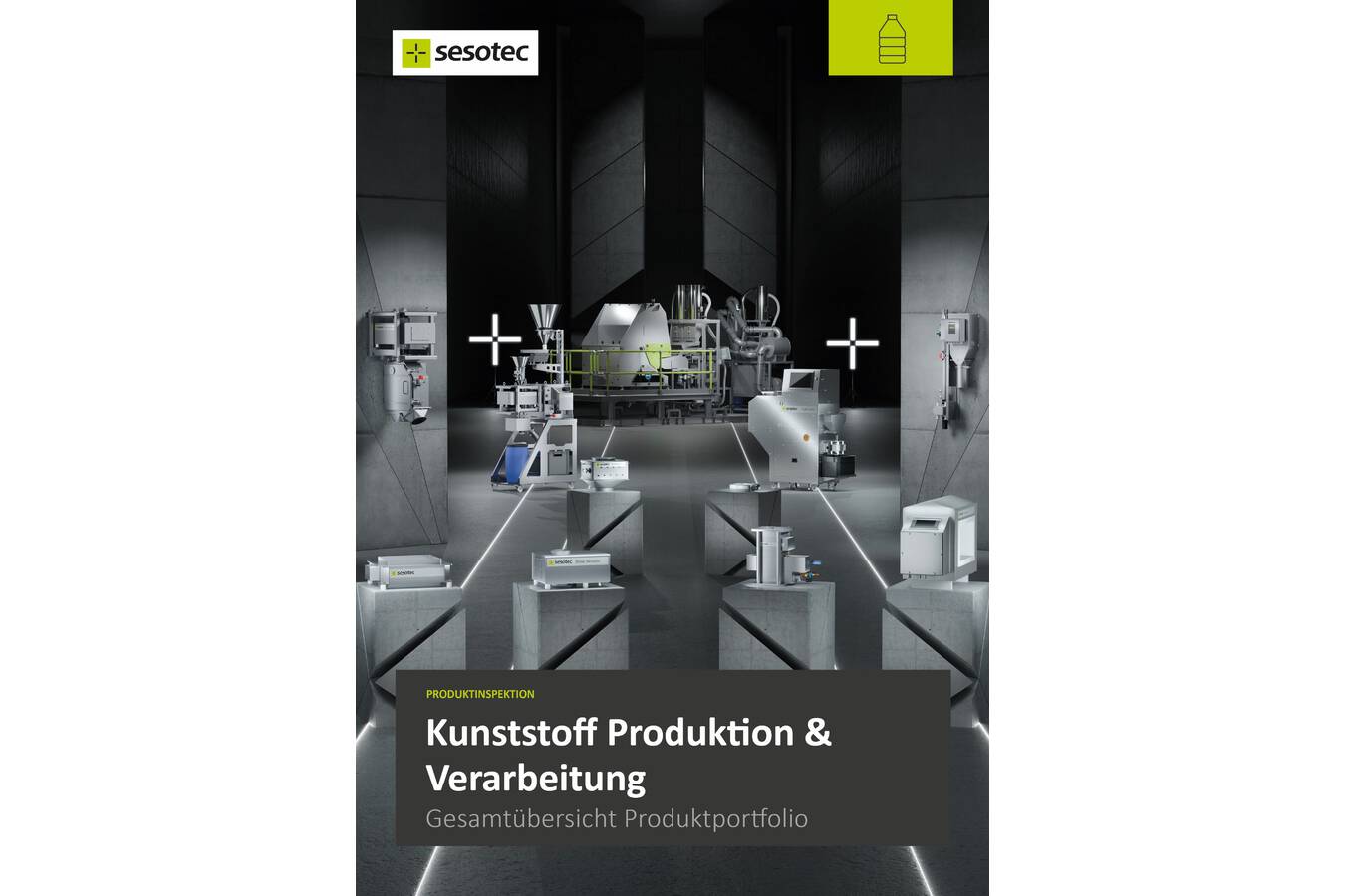 Neue Broschüre von Sesotec: Produktinspektion in Kunststoff Produktion Gesamtes Produktportfolio kompakt dargestellt. Das 64-seitige Heft liefert zukunftssichere Antworten auf die Herausforderungen der Kunststoffindustrie