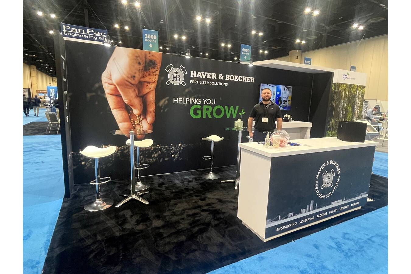 NEXOPART auf der Fertilizer Show in Florida Unser Kollege von W.S.TYLER aus Mentor, Ohio ist für uns in Florida vor Ort.