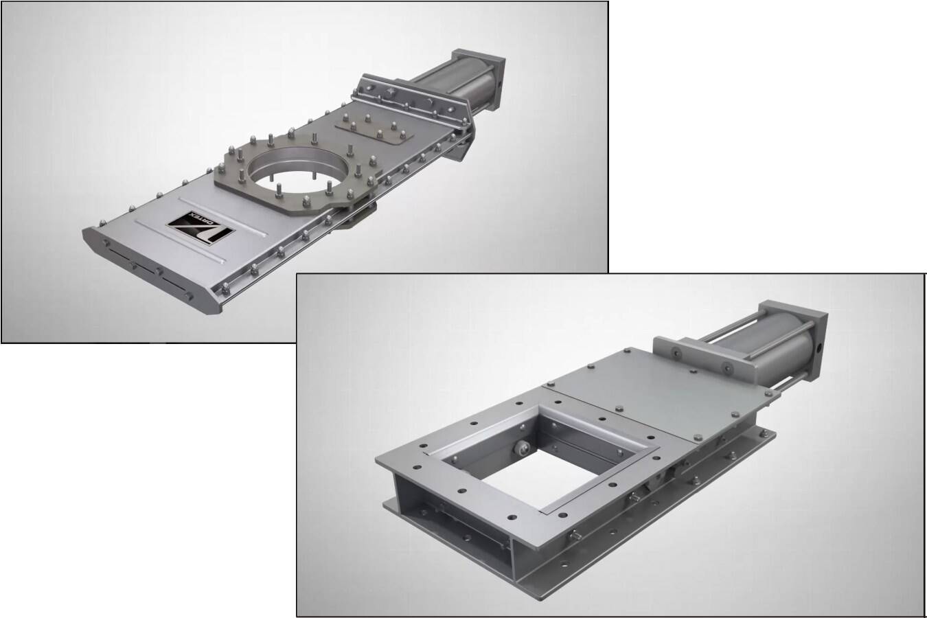 Vortex Orifice Gate vs. Roller Gate: was ist der Unterschied? Der Vortex Orifice Gate und der Vortex Roller Gate sind beliebte Lösungen für den Umschlag trockener Schüttgüter. Beide sind Schieber. Wann sollten Sie sich für einen der beiden entscheiden?