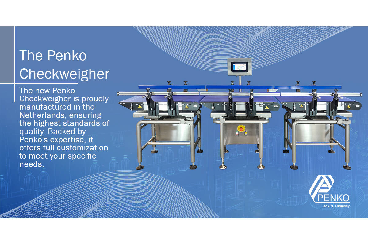 Die neue Penko Kontrollwaage: präzise, langlebig, flexibel Lernen Sie den völlig neu entwickelten Kontrollwaage von Penko kennen:  gebaut für Präzision, Langlebigkeit und maximale Flexibilität in Ihrem Produktionsprozess.