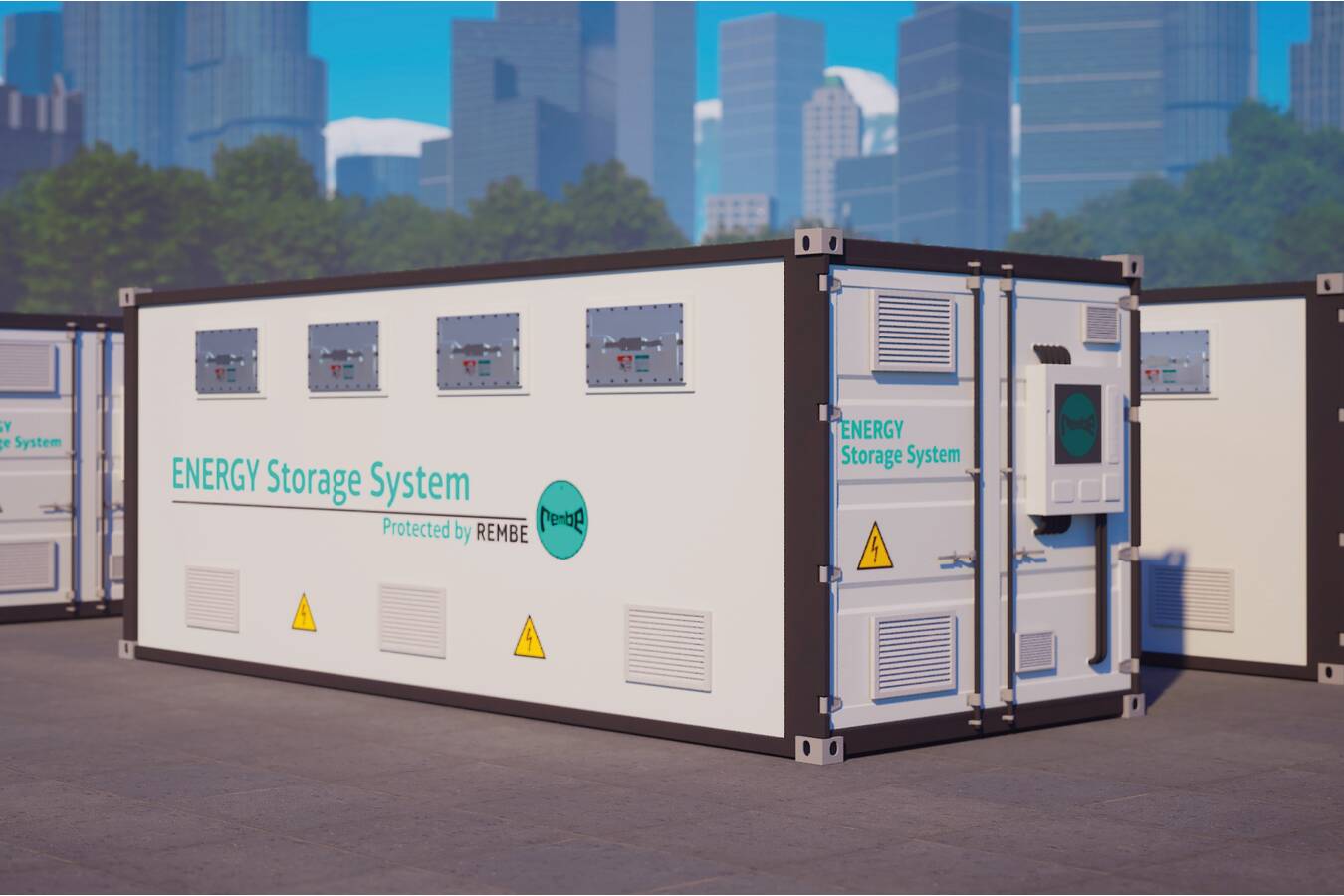 Explosionsschutz für Batterie-Energiespeichersysteme (BESS) von REMBE Batterie-Energiespeichersysteme (BESS) verändern unsere Energielandschaft - und REMBE setzt neue Maßstäbe beim Schutz dieser Systeme. Kein BESS ist wie das andere, und jedes erfordert eine eigene, maßgeschneiderte Herangehensweise beim Schutz.