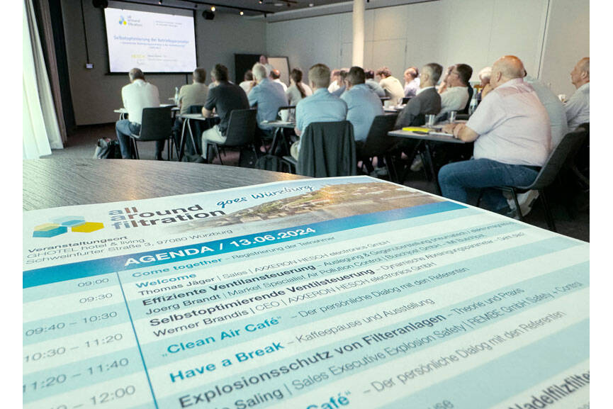 aafi 2025: Technologietrends und Austausch auf Augenhöhe Die AXXERON HESCH electronics GmbH und die IMI Buschjost GmbH laden am 25. und 26. Juni 2025 zum beliebten Branchentreff „all around filtration“ (aafi) in Hattingen ein. 