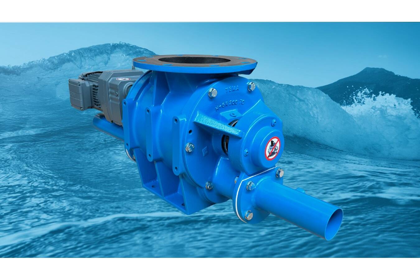 TBMA H-GRD Durchblassschleuse setzt neue Standards für Aquafutter TBMA hat die H-GRD Durchblassschleuse, die für die Verarbeitung von Fischfutter auf Futterkähnen in der Hochseefischzucht entwickelt wurde, neu gestaltet.