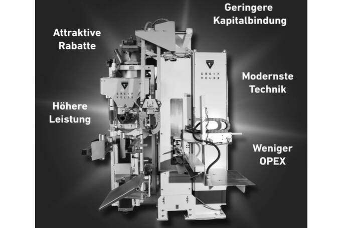 30% Investitionsförderung nutzen und doppelt profitieren Neue Abschreibungsmodelle, staatliche Zuschüsse und Greif-Velox-Aktionen machen Investitionen nachhaltig attraktiv.