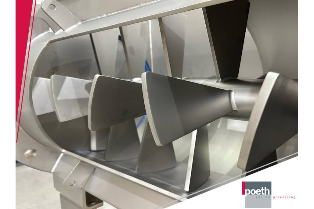 Poeths hochmoderne kontinuierliche Einwellen-Mischlinien Poeth hat kürzlich zwei hochmoderne Einwellen-Durchlaufmischanlagen für die Verarbeitung von Kakao, Milchpulver und Zucker installiert.