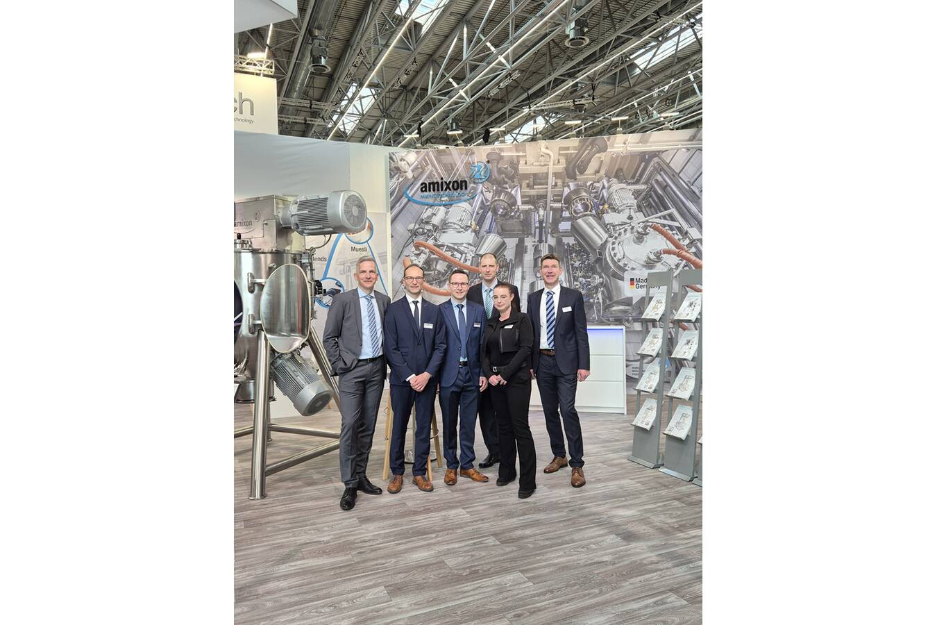 Treffen Sie amixon® auf der Interpack in Düsseldorf Besuchen Sie uns in Halle 1, Stand D18.
