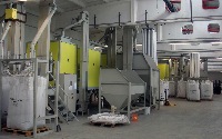 Neuartiges Recyclingsystem für gemischte Kunststoffe  Sortenreines ABS, PS und PP aus Elektronikschrott-Rückständen