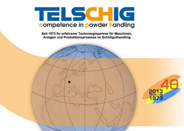 Telschig als Aussteller auf der Powtech 2014 in Nürnberg 