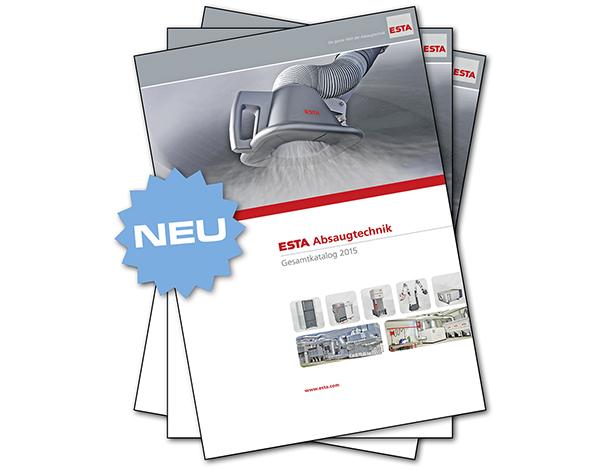 Neuer Absaugtechnik-Katalog 2015 Gesundheitsschutz für die Schüttgut-Industrie