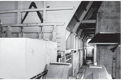 Abb.11 Bunker mit Kurzzellenband Typ KZB