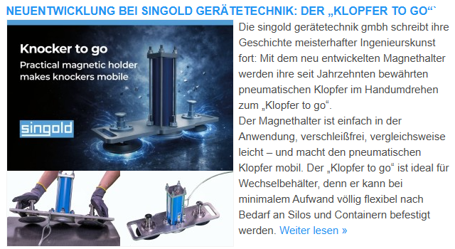 Newsletter Hauptartikel